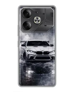 Чехол для Nothing Phone (4a) Pro с картинкой «BMW сквозь туман»