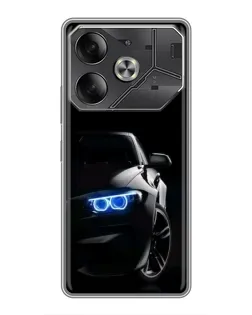 Чехол для Nothing Phone (4a) Pro с картинкой «BMW — ночной взгляд»