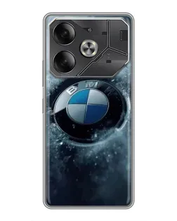 Чехол для Nothing Phone (4a) Pro с картинкой «Логотип BMW — лед»