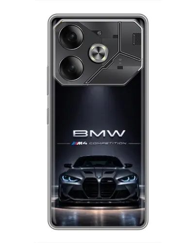 Чехол для Nothing Phone (4a) Pro с картинкой «BMW сквозь ночной город» Чехол для Nothing Phone (4a) Pro с картинкой «BMW сквозь ночной город»