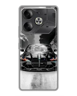 Чехол для Nothing Phone (4a) Pro с картинкой «BMW — акварельный дрифт»