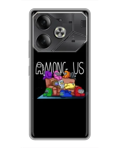 Чехол для Nothing Phone (4a) Pro с картинкой «Логотип Among Us» Чехол для Nothing Phone (4a) Pro с картинкой «Логотип Among Us»