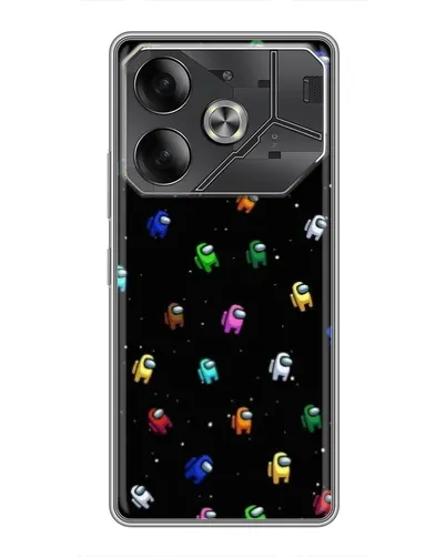 Чехол для Nothing Phone (4a) Pro с картинкой «Экипаж Among Us» Чехол для Nothing Phone (4a) Pro с картинкой «Экипаж Among Us»