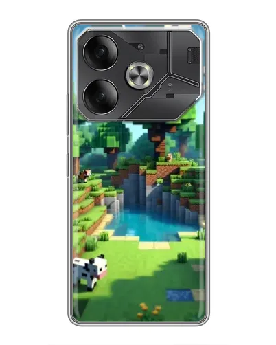 Чехол для Nothing Phone (4a) Pro с картинкой «Minecraft летний день»