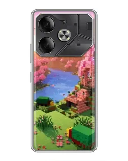 Чохол для Nothing Phone (4a) Pro з картинкою «Рожеве дерево Minecraft» Чохол для Nothing Phone (4a) Pro з картинкою «Рожеве дерево Minecraft»