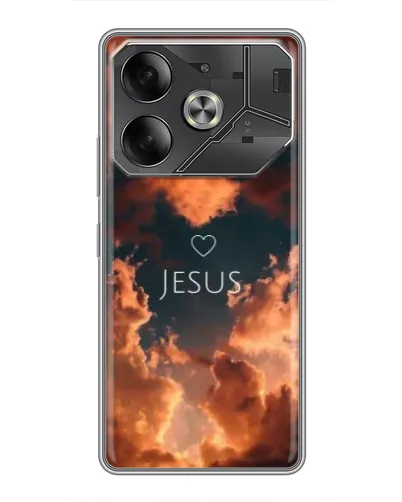 Чехол для Nothing Phone (4a) Pro с картинкой «Сияние Имени Jesus»