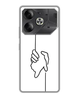 Чехол для Nothing Phone (4a) Pro с картинкой «Рука держит» Чехол для Nothing Phone (4a) Pro с картинкой «Рука держит»