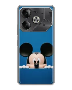 Чехол для Nothing Phone (4a) Pro с картинкой «Микки выглядывает» Чехол для Nothing Phone (4a) Pro с картинкой «Микки выглядывает»