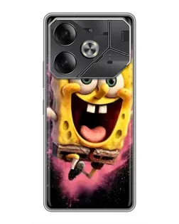 Чехол для Nothing Phone (4a) Pro с картинкой «Взрывной Спанч Боб»