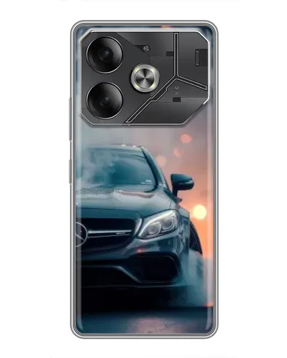 Чехол для Nothing Phone (4a) Pro с картинкой «Mercedes — ночной город» Чехол для Nothing Phone (4a) Pro с картинкой «Mercedes — ночной город»