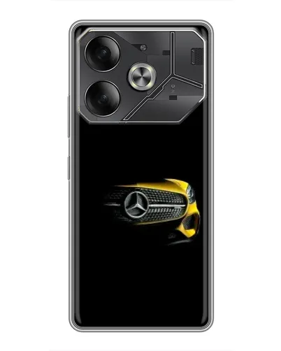 Чехол для Nothing Phone (4a) Pro с картинкой «Mercedes — ретро стиль» Чехол для Nothing Phone (4a) Pro с картинкой «Mercedes — ретро стиль»