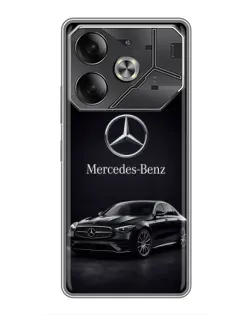 Чехол для Nothing Phone (4a) Pro с картинкой «Mercedes — решетка радиатора»