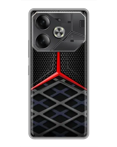 Чехол для Nothing Phone (4a) Pro с картинкой «Mercedes Carbon Grid» Чехол для Nothing Phone (4a) Pro с картинкой «Mercedes Carbon Grid»