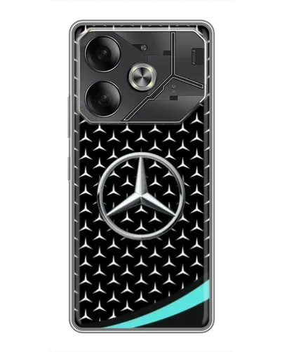 Чехол для Nothing Phone (4a) Pro с картинкой «Mercedes — бирюзовый акцент» Чехол для Nothing Phone (4a) Pro с картинкой «Mercedes — бирюзовый акцент»