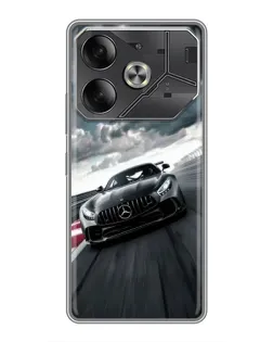 Чехол для Nothing Phone (4a) Pro с картинкой «Гоночный Mercedes AMG»