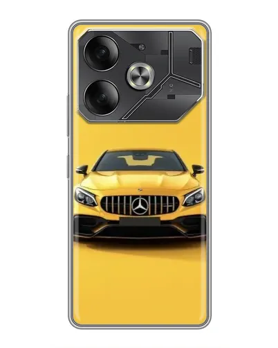 Чехол для Nothing Phone (4a) Pro с картинкой «Желтый Mercedes GT» Чехол для Nothing Phone (4a) Pro с картинкой «Желтый Mercedes GT»