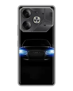 Чехол для Nothing Phone (4a) Pro с картинкой «Audi в неоне» Чехол для Nothing Phone (4a) Pro с картинкой «Audi в неоне»