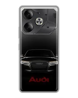 Чехол для Nothing Phone (4a) Pro с картинкой «Audi — градиентный контур» Чехол для Nothing Phone (4a) Pro с картинкой «Audi — градиентный контур»