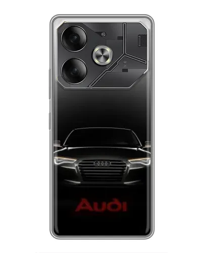 Чехол для Nothing Phone (4a) Pro с картинкой «Audi — градиентный контур»