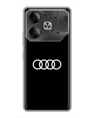Чехол для Nothing Phone (4a) Pro с картинкой «Audi White Logo»
