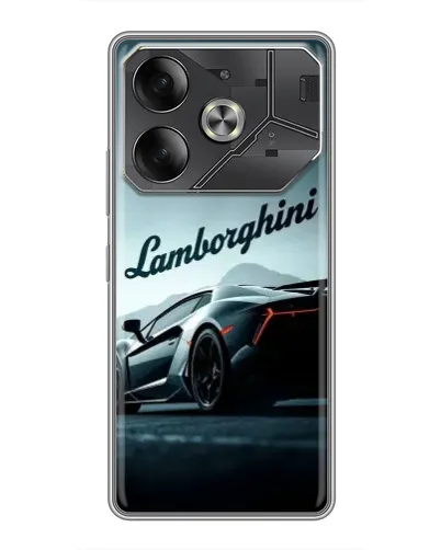Чехол для Nothing Phone (4a) Pro с картинкой «Классическая надпись Lamborghini»