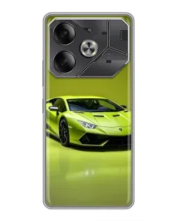 Чехол для Nothing Phone (4a) Pro с картинкой «Салатовый Lamborghini Huracan»
