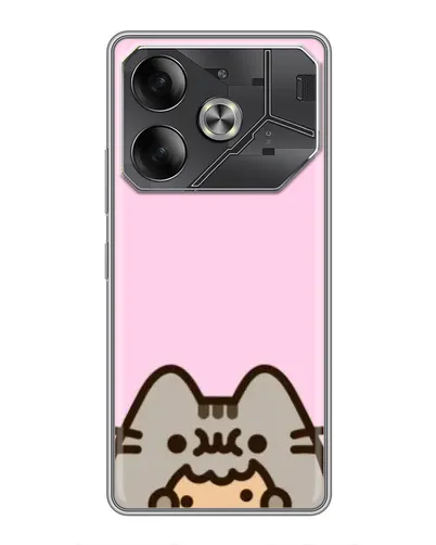 Чехол для Nothing Phone (4a) Pro с картинкой «Pusheen и печенье» Чехол для Nothing Phone (4a) Pro с картинкой «Pusheen и печенье»