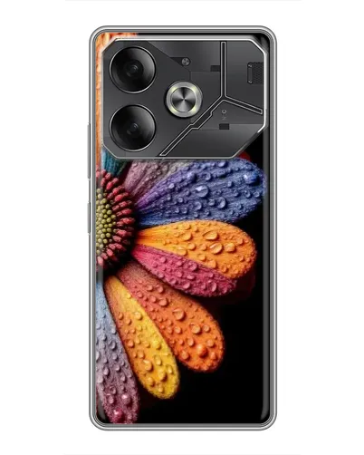 Чехол для Nothing Phone (4a) Pro с картинкой «Радужный цветок»