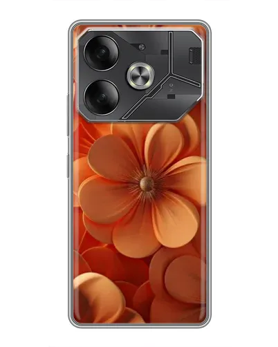 Чехол для Nothing Phone (4a) Pro с картинкой «Оранжевый макро цветок»