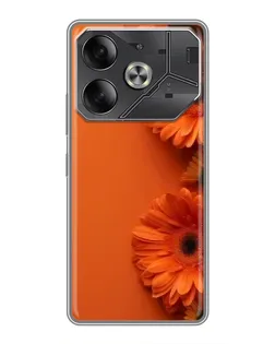 Чохол для Nothing Phone (4a) Pro з картинкою «Помаранчеві гербери»