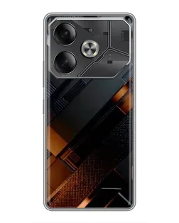 Чехол для Nothing Phone (4a) Pro с картинкой «Черные геометрические блоки»