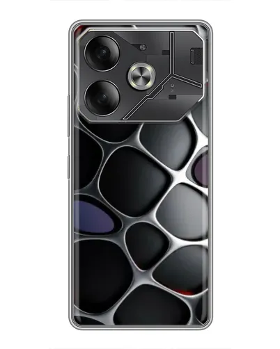Чехол для Nothing Phone (4a) Pro с картинкой «Объемная темная решетка» Чехол для Nothing Phone (4a) Pro с картинкой «Объемная темная решетка»