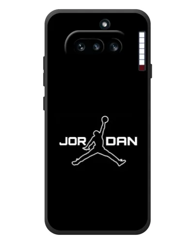 Чехол для Nothing Phone (4a) с картинкой «Nike Pink Swirl»
