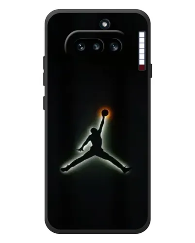 Чехол для Nothing Phone (4a) с картинкой «Jordan Gradient Logo»