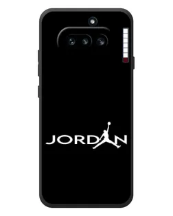 Чохол для Nothing Phone (4a) з картинкою «Jordan White Logo»