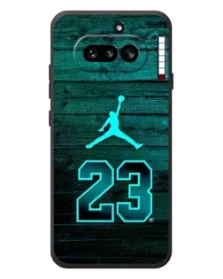 Чохол для Nothing Phone (4a) з картинкою «Jordan Cyan 23»