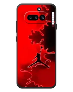 Чохол для Nothing Phone (4a) з картинкою «Jordan Red Smoke»
