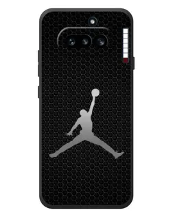 Чохол для Nothing Phone (4a) з картинкою «Jordan Dark Carbon»