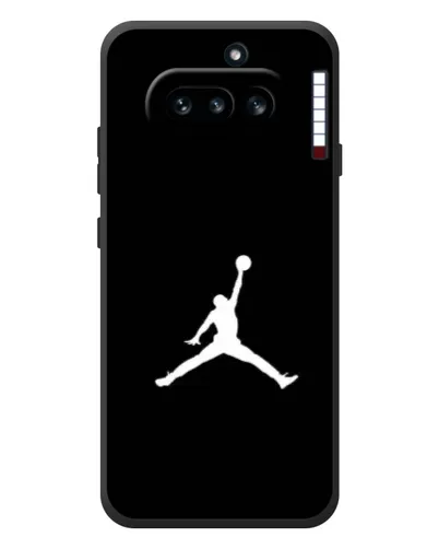 Чехол для Nothing Phone (4a) с картинкой «Jordan Silhouette»