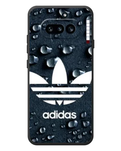 Чохол для Nothing Phone (4a) з картинкою «Adidas Trefoil Blue»