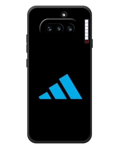 Чохол для Nothing Phone (4a) з картинкою «Adidas Cyan Logo»