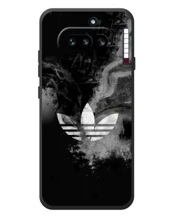 Чохол для Nothing Phone (4a) з картинкою «Абстрактний дим Adidas»