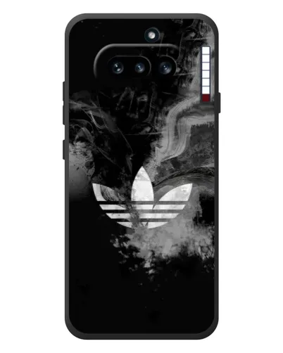 Чохол для Nothing Phone (4a) з картинкою «Абстрактний дим Adidas»