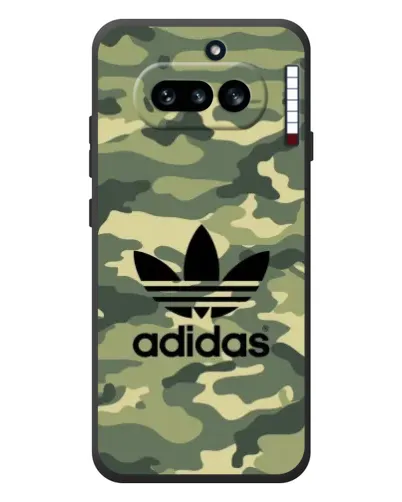 Чохол для Nothing Phone (4a) з картинкою «Мілітарі стиль Adidas»