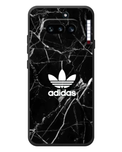 Чохол для Nothing Phone (4a) з картинкою «Білий мармур Adidas»