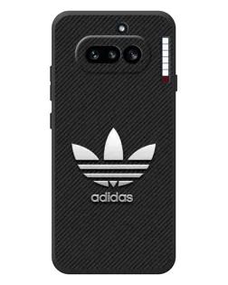 Чохол для Nothing Phone (4a) з картинкою «Adidas Карбонова текстура»