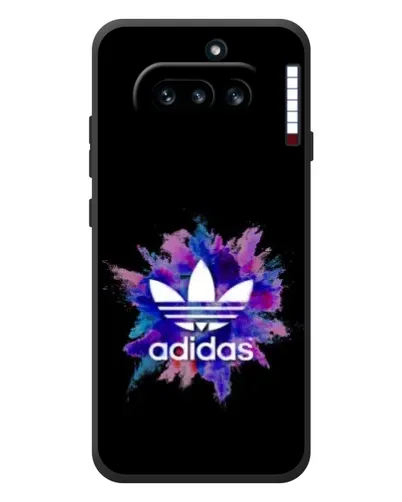 Чохол для Nothing Phone (4a) з картинкою «Вибух фарб Adidas»