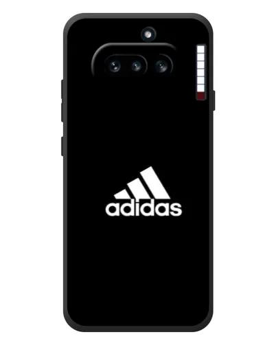 Чохол для Nothing Phone (4a) з картинкою «Чорна класика Adidas»