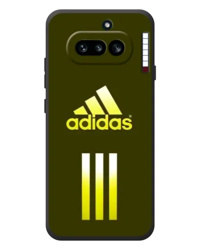 Чохол для Nothing Phone (4a) з картинкою «Оливковий градієнт Adidas»