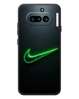 Чохол для Nothing Phone (4a) з картинкою «Неоновий контур Nike» Чохол для Nothing Phone (4a) з картинкою «Неоновий контур Nike»